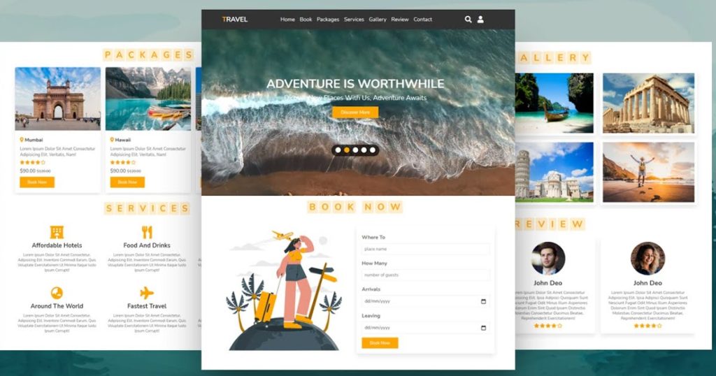 Purpose Of A Travel Website Design
