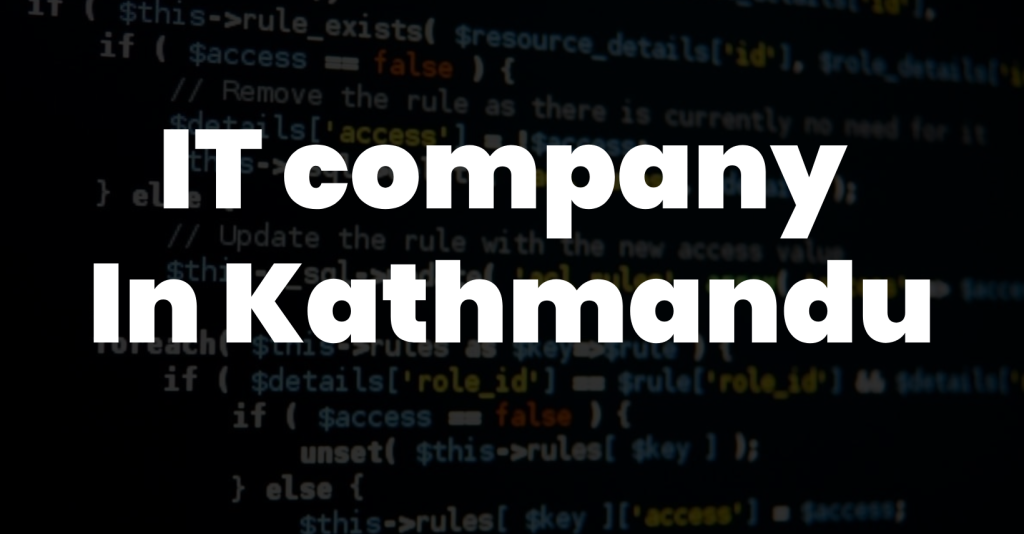IT Company in Kathmandu