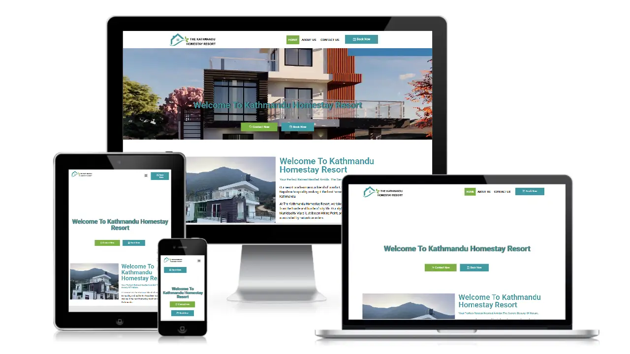 Kathmandu Homestay Resort Website