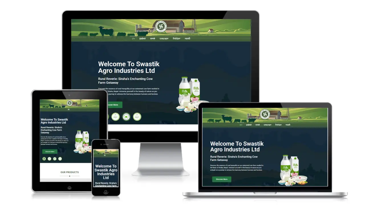 Swastik Agro Website
