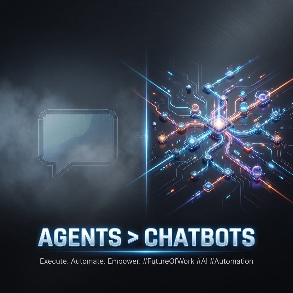AI Agents vs Chatbots - The Future of Business Automation