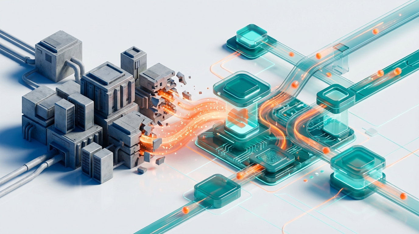 AI Application Modernization and ROI Statistics Graphic