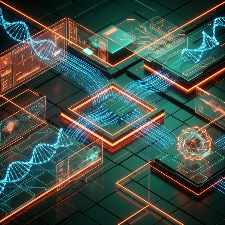 AI Medical Diagnostics Competition Abstract Concept