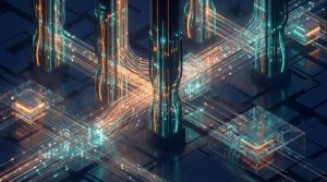 JPMorgan Chase AI Core Infrastructure Concept