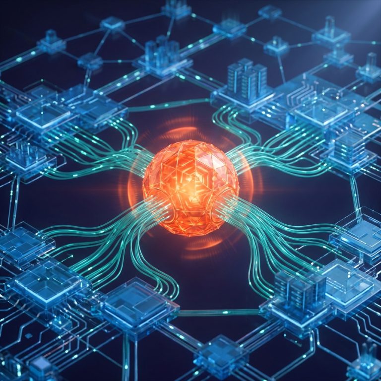 Agentic AI Enterprise Data Governance Infrastructure Illustration